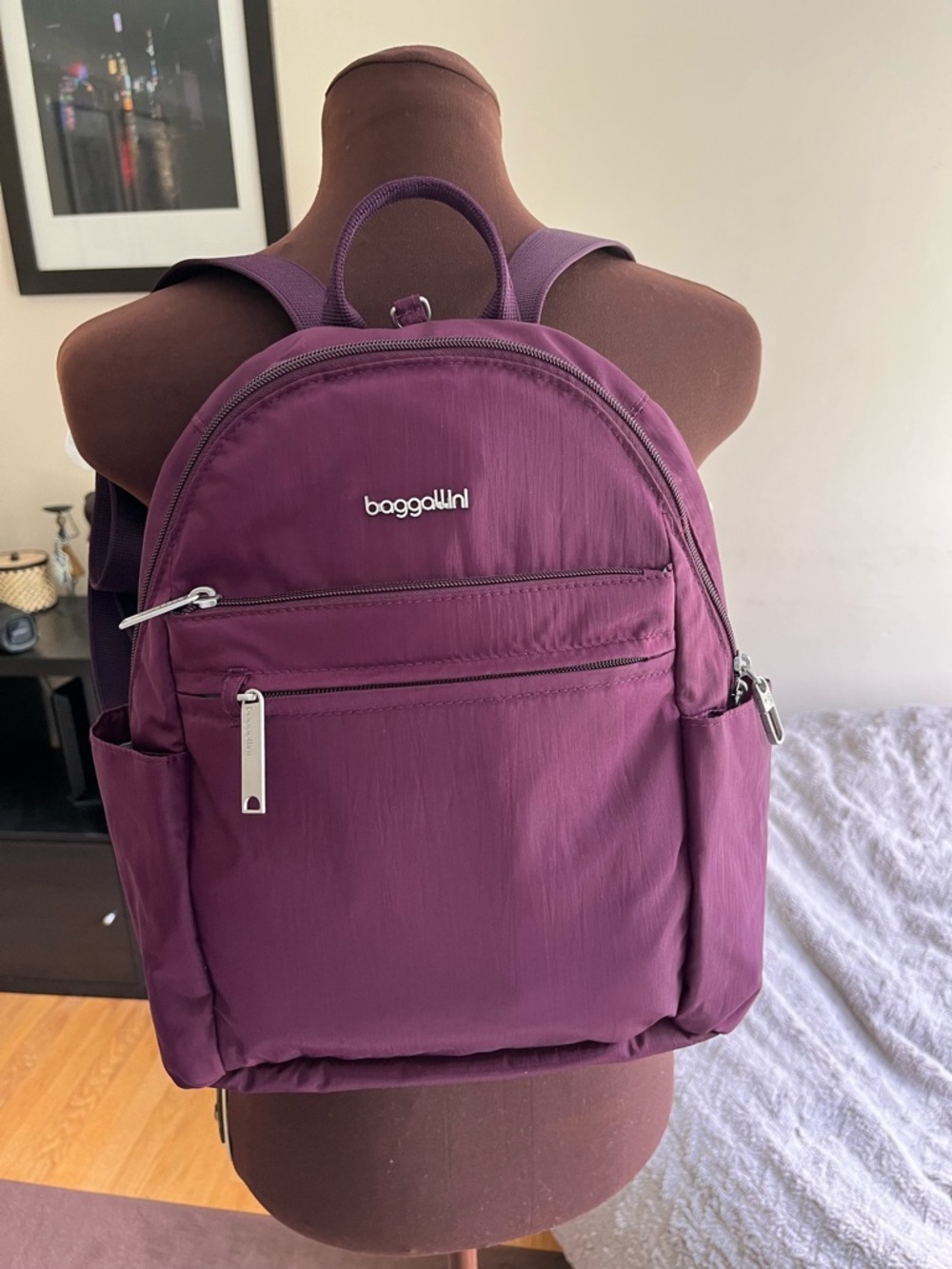Bagallini Securtex Anti-Theft Vacation Backpack